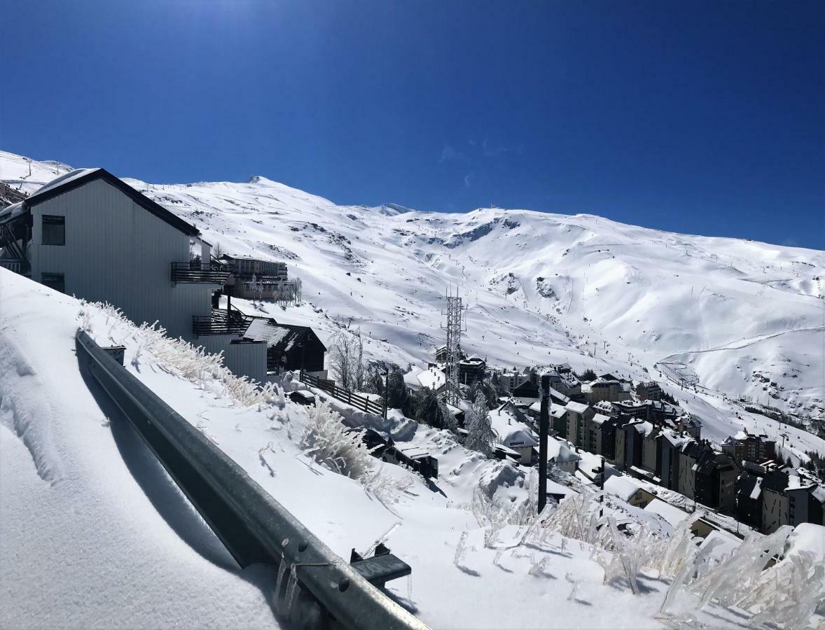 Comfortable Ski Apartment Close To Slopes And Chairlift Wifi&Parking Sierra Nevada Eksteriør billede